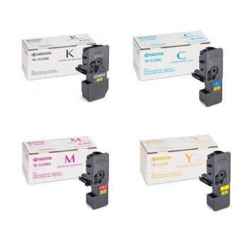 Kyocera TK-5220 CMYK Toner Standard Toner Multipack (Save £5)
