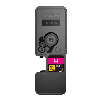 Kyocera TK-5480M Magenta Toner Cartridge (1,250 Pages*) 1T0C22BNL0