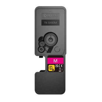 Kyocera TK-5490M Magenta Toner Cartridge (2,400 Pages*) 1T0C22BNL1