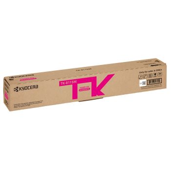Kyocera TK-8115M Magenta Toner Cartridge (6,000 Pages*) 1T02P3BNL0