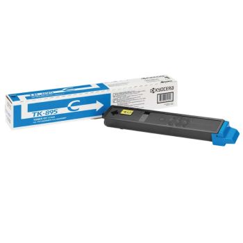 Kyocera TK-895C Cyan Toner Cartridge (6,000 pages*) 1T02K0CNL0