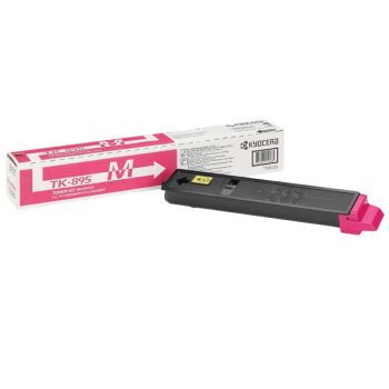 Kyocera TK-895M Magenta Toner Cartridge (6,000 pages*) 1T02K0BNL0