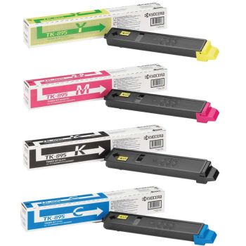 Kyocera PB-KTK895VAL TK-895 CMYK Ink Cartridge Pack (Save 