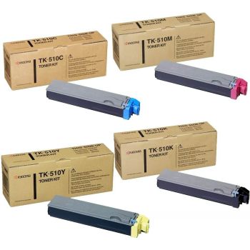 Kyocera PB-KTK510VAL TK-510 CMYK Ink Cartridge Pack (Save 