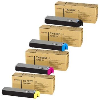 Kyocera PB-KTK520VAL TK-520 CMYK Ink Cartridge Pack (Save 
