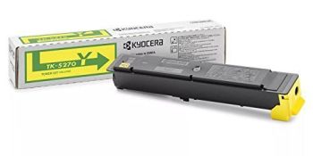 Kyocera TK-5270Y Yellow Toner Cartridge (6,000 Pages*) 1T02TVANL0