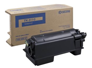 Kyocera TK-3110 Black Toner Cartridge (15,500 pages*) 1T02MT0NL0