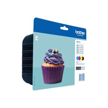 Brother LC123VALBP CMYK Ink Cartridge Multipack (4x 600 pages*)