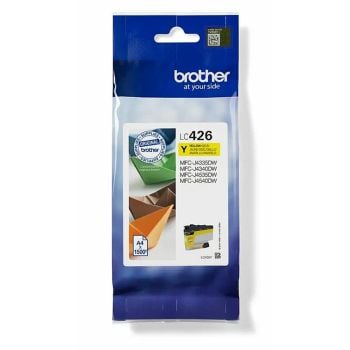 Brother LC426Y Yellow Standard Yield Ink Cartridge (1,500 Pages*)
