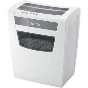 Leitz IQ Home Office Cross-Cut Paper Shredder P-4 White 80091000