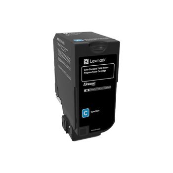 Lexmark High Yield Cyan Toner Cartridge (12,000 Pages*) 74C2HC0