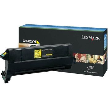 Lexmark C9202YH Yellow Toner Cartridge (14,000 pages*) 00C9202YH