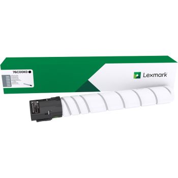 Lexmark Black Toner Cartridge (18,500 Pages*) 76C00K0