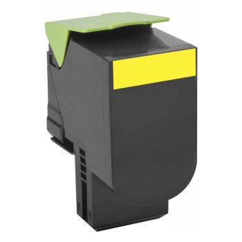 Lexmark 80C0S40 Standard Yield Yellow Toner Cartridge (2,000 pages*)