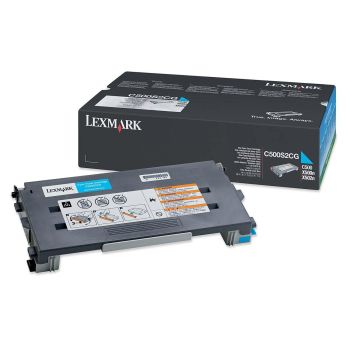 Lexmark C500S2CG Cyan Toner Cartridge (1,500 pages*) 0C500S2CG