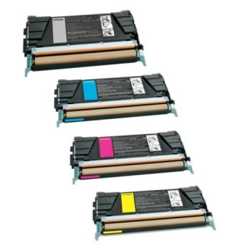 Lexmark PB-LEXC736 High Yield CMYK Toner Kit (save 