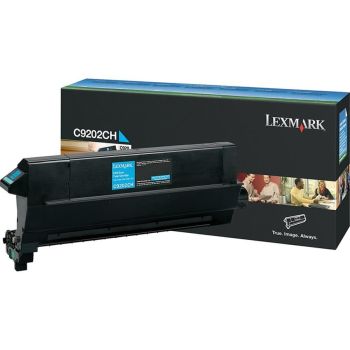 Lexmark C9202CH Cyan Toner Cartridge (14,000 pages*) 00C9202CH