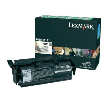 Lexmark 0T650H11E High Yield Black Return Program Print Cartridge (25,000 pages*) T650H11E