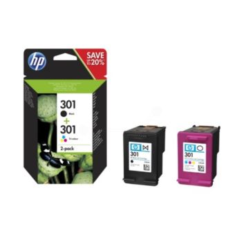 HP N9J72AE 301 Black & Tri-Colour Ink Cartridge