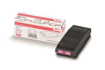 Oki Magenta Toner Cartridge (6,000 Pages*) 09006128