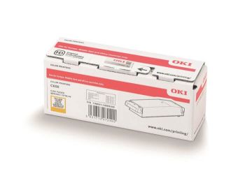 Oki Yellow Toner Cartridge (6,000 Pages*) 09006129
