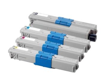 Oki PB-C310DNVAL Standard Yield CMYK Ink Cartridge Pack (Save 