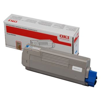 Oki 44059167 Cyan Toner Cartridge (7,300 pages*)