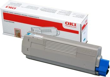 Oki 44315307 Cyan Toner Cartridge (6,000 pages*)