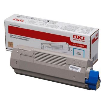 Oki 45396203 Cyan Toner Cartridge (11,500 pages*)