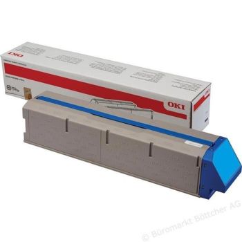 Oki 45536507 Cyan Toner Cartridge (38,000 pages*)