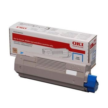 Oki 46471103 Cyan Toner Cartridge (7,000 pages*)