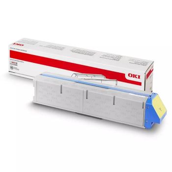 Oki High Yield Yellow Toner Cartridge (42,000 Pages*) 45536553