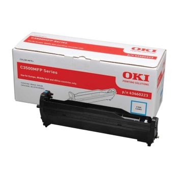 Oki 43460223 Cyan Image Drum (15,000 pages*)