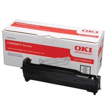 Oki 43460224 Black Image Drum (15,000 pages*)