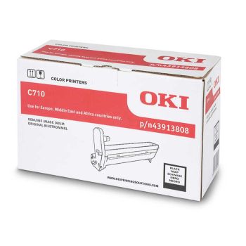 Oki 43913808 Black Drum (20,000 pages*)