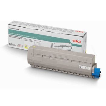 Oki Yellow Toner Cartridge (10,000 Pages*) 45862819