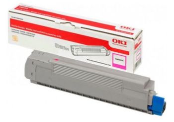 Oki 46490606 Magenta Toner Cartridge (6,000 Pages)