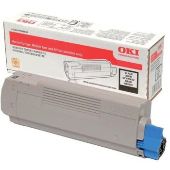 Oki 46490608 Black Toner Cartridge (7,000 Pages)