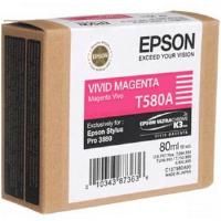 Epson T580A Vivid Magenta Ink Cartridge (80ml) C13T580A00