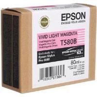 Epson T580B T5806 Vivid Light Magenta Ink Cartridge (80ml) C13T580B00
