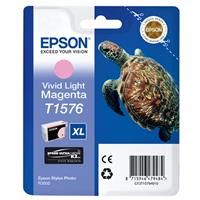 Epson C13T15764010 T1576 Vivid Light Magenta Ink Cartridge (25.9ml)