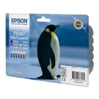 Epson T0559 6-Cartridge Ink Multipack (Penguin) C13T55974010