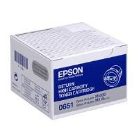 Epson C13S050651 High Yield Black Return Program Toner Cartridge (2,200 pages*)