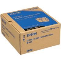 Epson C13S050609 Black Toner Cartridge Double Pack (2x 6,500 pages*)