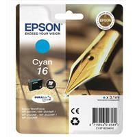 Epson C13T16224010 16 Cyan Ink Cartridge (3.1ml)
