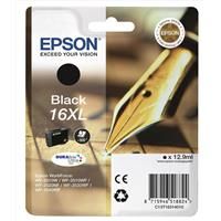 Epson C13T16314010 16XL Black Ink Cartridge (12.9ml)