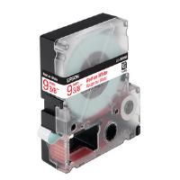 Epson LC-3WRN9 - 9mm x 9m - Red on White Tape C53S624407