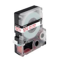Epson LC-4WRN9 - 12mm x 9m - Red on White Tape C53S625406