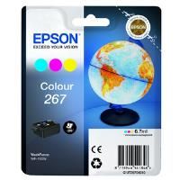 Epson C13T26704010 267 Tri Colour CMY Ink Cartridge Pack 6.7ml (200 Pages*)