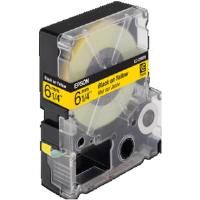 Epson LC-2YBP9 - 6mm x 9m - Black on Yellow Tape C53S623401